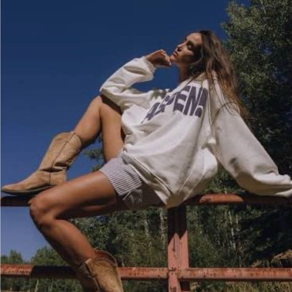 Daily Drills Navy and White Aspen Sweatshirt - Picture 9 of 10